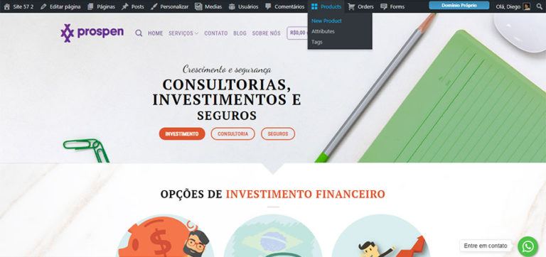 Como Criar Novo Produto no Woocommerce